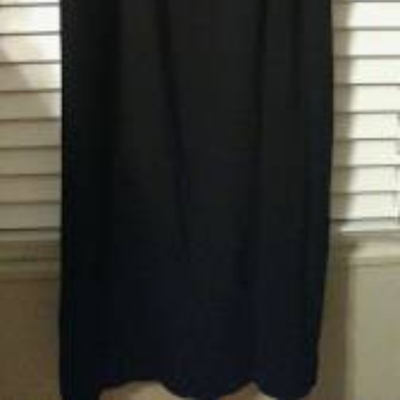 Danny & Nicole Black Dinner Dress - Picture 3 of 5